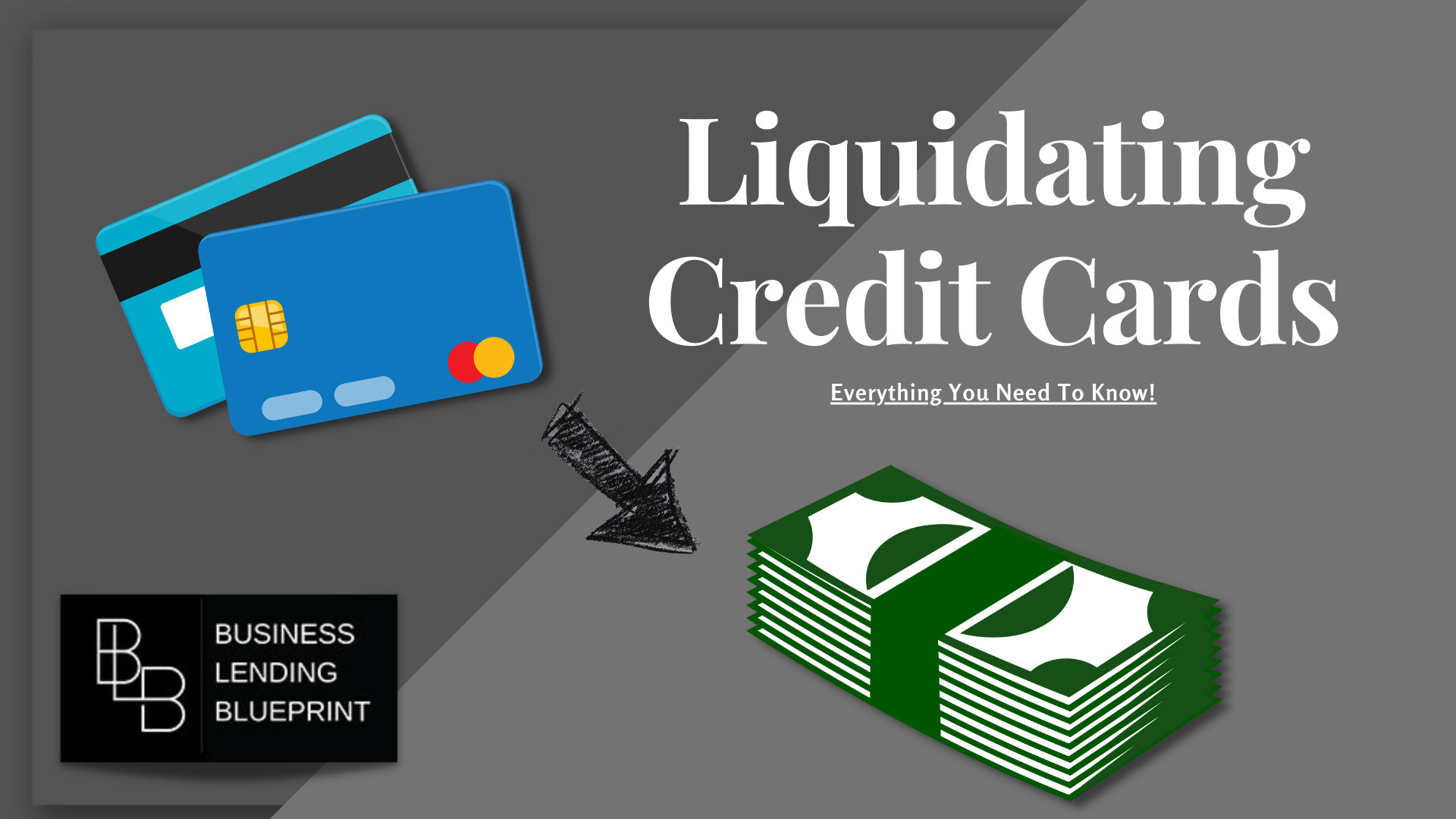 how to liquidate a credit card