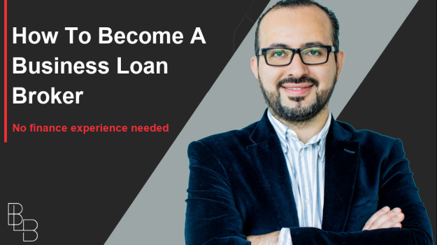 Oz Konar, founder of Business Lending Blueprint, beside the title How To Become A Business Loan Broker